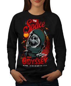 Space Odyssey Death Skull sweatshirt