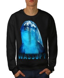 Wassup Blue Dolphin sweatshirt