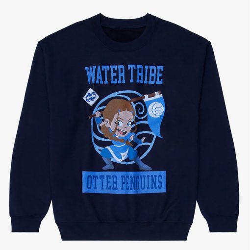 Avatar The Last Airbender Water Tribe Otter Penguins sweatshirt