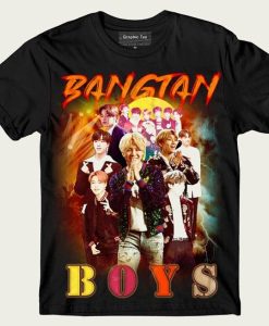 BTS Bangtan Boys Vintage t-shirt