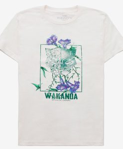 Black Panther Wakanda Floral t-shirt