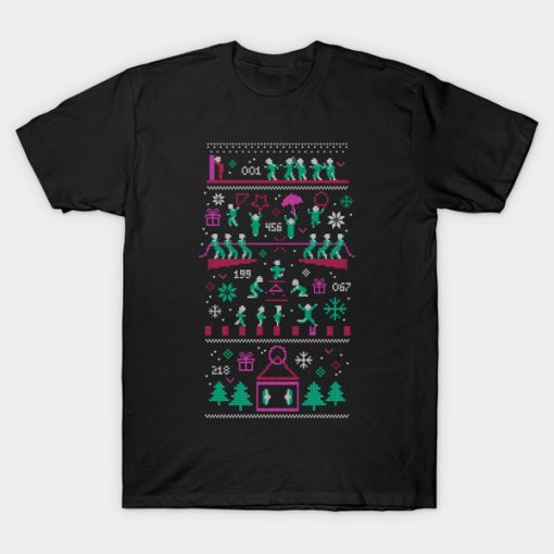 Christmas Squid Game Ugly t-shirt