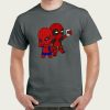 Deadpool Spiderman Selfie t-shirt