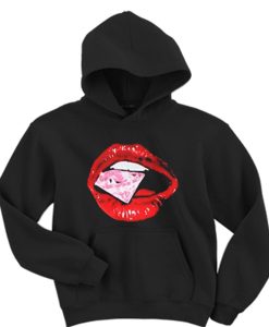 Diamond Lips hoodie