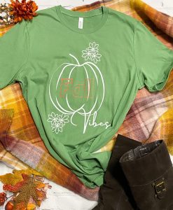 Fall Vibes pumpkin t-shirt