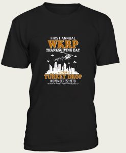 First Annual WKRP Thanksgiving Day Turkey Drop t-shirt