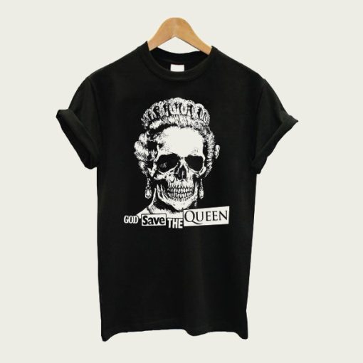 God Save The Queen – Sex Pistols Skull t-shirt