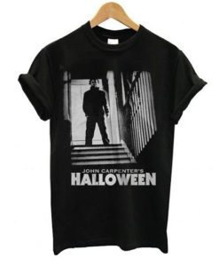 Halloween Michael Myers Stairs t-shirt