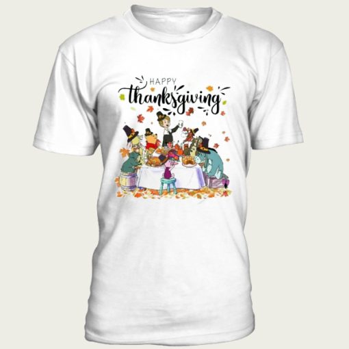 Happy Thanksgiving 2021 Winnie The Pooh t-shirt