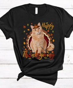 Happy Thanksgiving Cute Cat Lover t-shirt