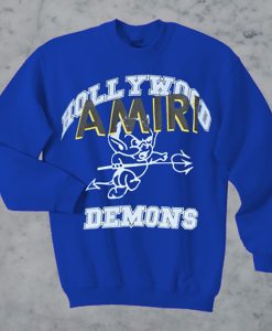 Hollywood Demons Amiri sweatshirt