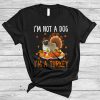 I'm Not A Dog I'm A Turkey Funny Thanksgiving Turkey Pug Dog t-shirt