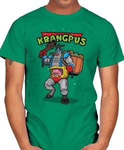 KRANGPUS the Teenage Mutant Ninja Turtles t-shirt