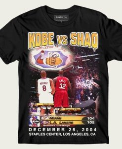 Kobe vs Shaquille Vintage Basketball t-shirt