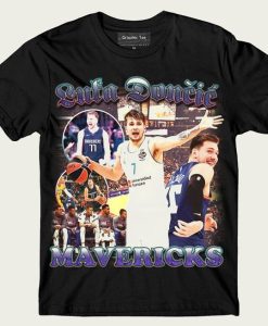 Luca Doncic Mavericks Vintage Basketball t-shirt