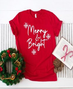 Merry and BrightChristmas t-shirt