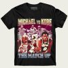 Michael Jordan vs Kobe Vintage Basketball t-shirt