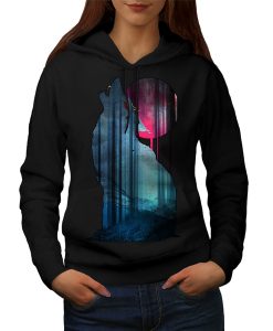 Mountain Wolf Howl hoodie