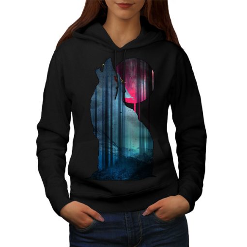 Mountain Wolf Howl hoodie