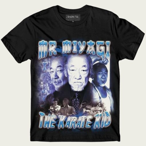 Mr Miyagi The Karate Kid Vintage t-shirt