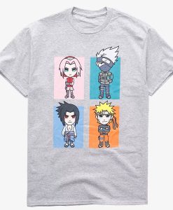 Naruto Shippuden Character Panels t-shirt