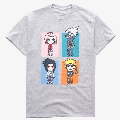 Naruto Shippuden Character Panels t-shirt