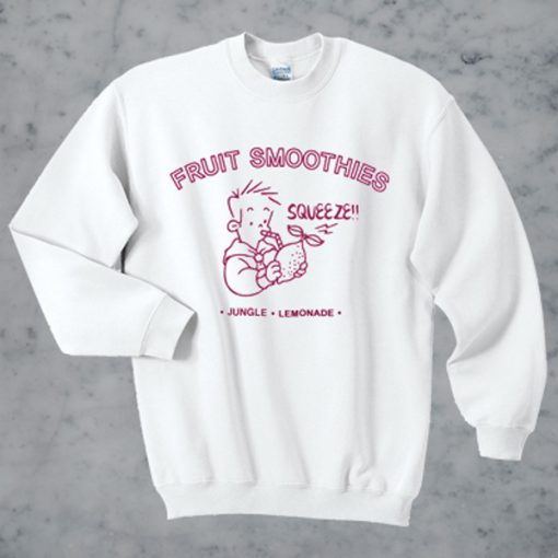 Nevermind Fruit Smoothies sweatshirt