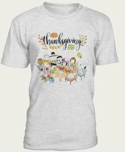 Pea-Nuts Happy Thanksgiving - Unisex t-shirt