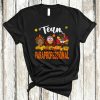 Team Paraprofessional Cute Thanksgiving Turkey t-shirt