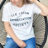 ice Cream Appreciation Society t-shirt