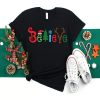 Believe Christmas t-shirt