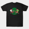 Christmas with this Santas Claus vs the Grinch t-shirt