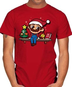 Cristmas PLUMBER ON THE SHELF t-shirt