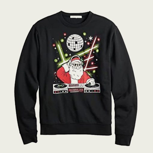 DJ Santa sweatshirt