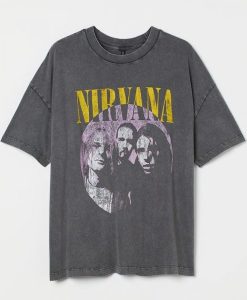 Dark Grey Nirvana t-shirt