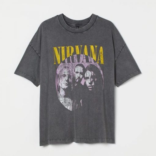 Dark Grey Nirvana t-shirt