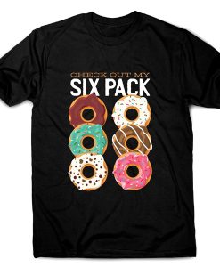 Donut six pack t-shirt