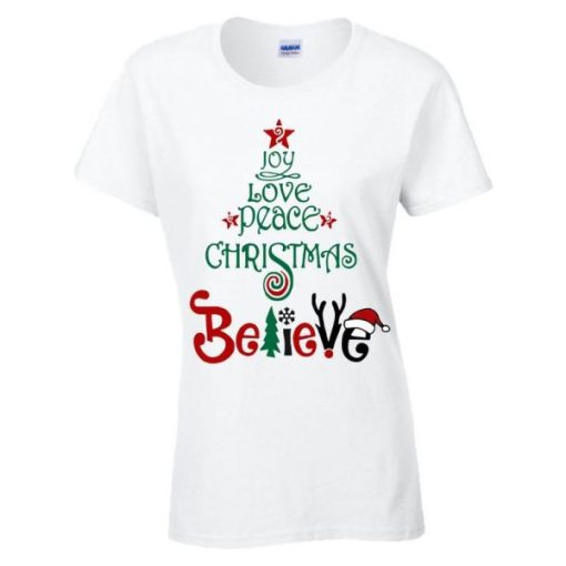 Joy Love Peace Believe t-shirt