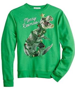 Merry Rexmas T-Rex sweatshirt
