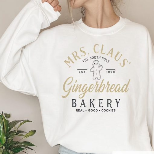 Mrs Claus Gingerbread sweatshirt