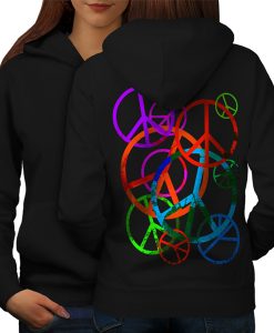 Peace And Love Only hoodie