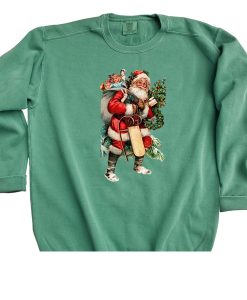 Retro Santa Graphic sweatshirt