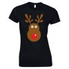 Rudolph Reindeer Face t-shirt