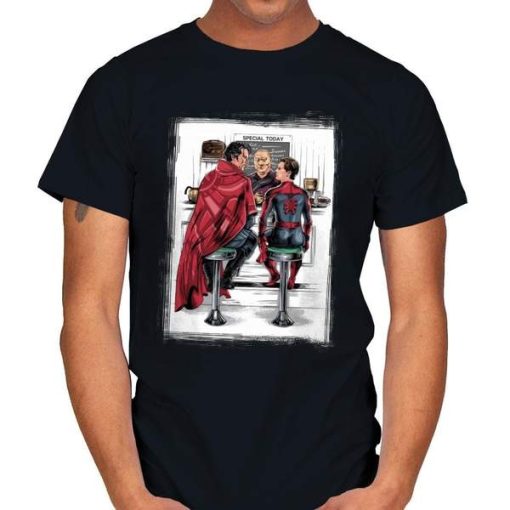 Spider-Man and Doctor Strange t-shirt