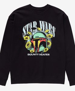 Star Wars Boba Fett Bounty Hunter Floral sweatshirt