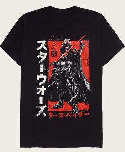 Star Wars Darth Vader Katakana t-shirt