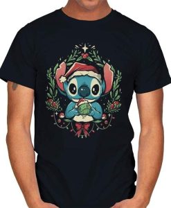 Stitch with this Christmas t-shirt