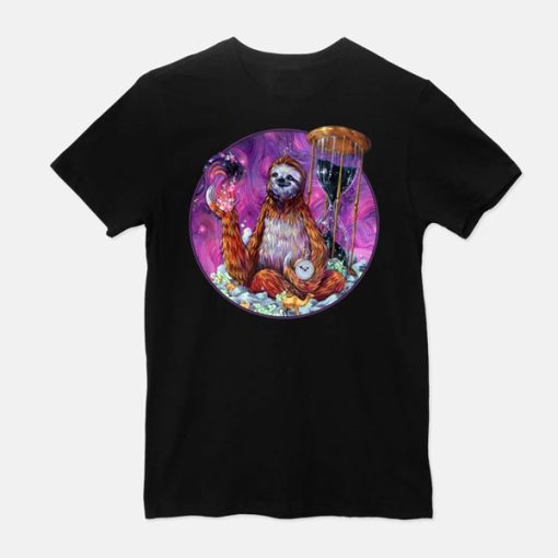 Time Master Poop Sloth t-shirt