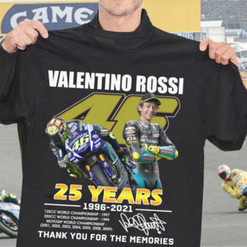 Valentino Rossi VR46 2021 Memories t-shirt