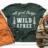 WILD & FREE t-shirt